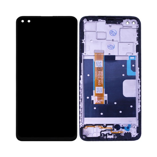 Touch+Display+Frame Oppo Reno 4Z 5G/RENO4 Z 5G/CPH2065 Negro